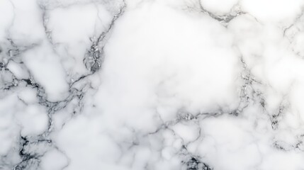 Minimalist White Marble with Subtle Gray Accents - made with Generative AI