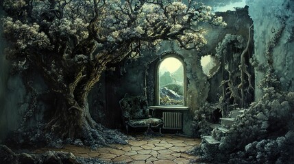 Overgrown Ruins: A Window to the Past