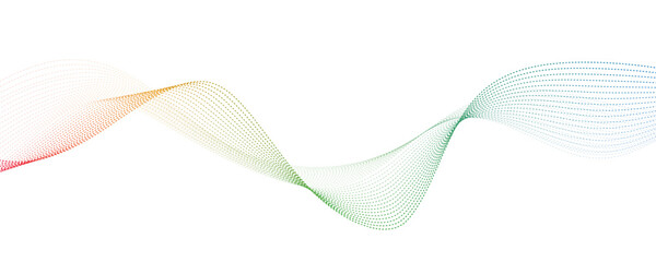 abstract multicolor wave background	