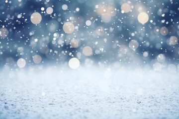 Fototapeta premium Christmas snow backgrounds outdoors.