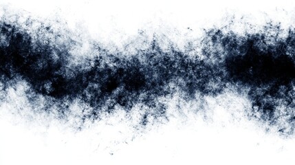 Abstract Blue Ink Wash Texture Background for Design and Art