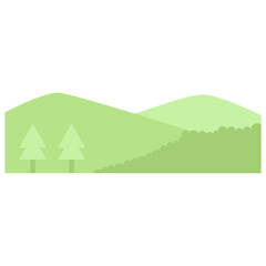 Green Field Landscape