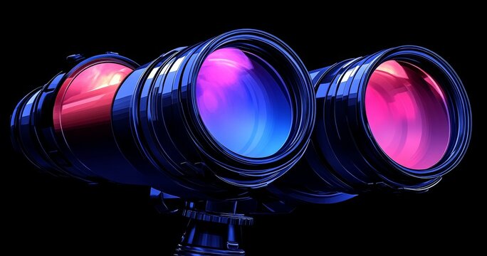 Fototapeta Optical Zoom Lens Set, Multi-Color Photography Kit