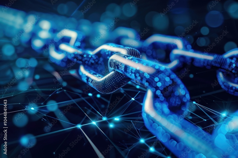 Poster blockchain is a growing list of records, called blocks, that are linked together using cryptography