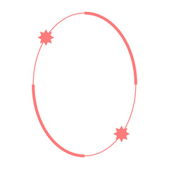 Obraz premium Monoline Frame Aesthetic