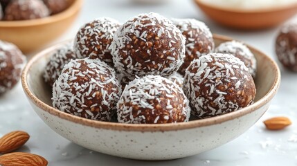 Delicious Coconut and Almond Energy Balls
