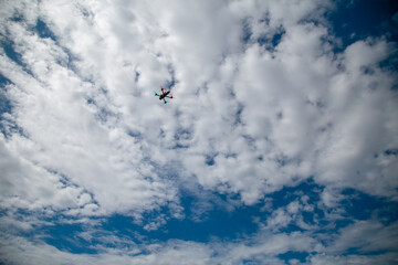 flying fpv drone, Peniche, Portugal