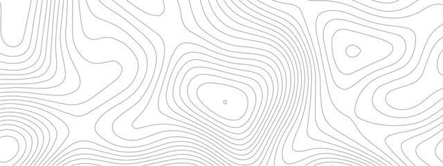 Transparent PNG Topographic line map. Modern design with White background with topographic wavy pattern design.Topography background. Vector banner. Topography background.Vector geographic contour map