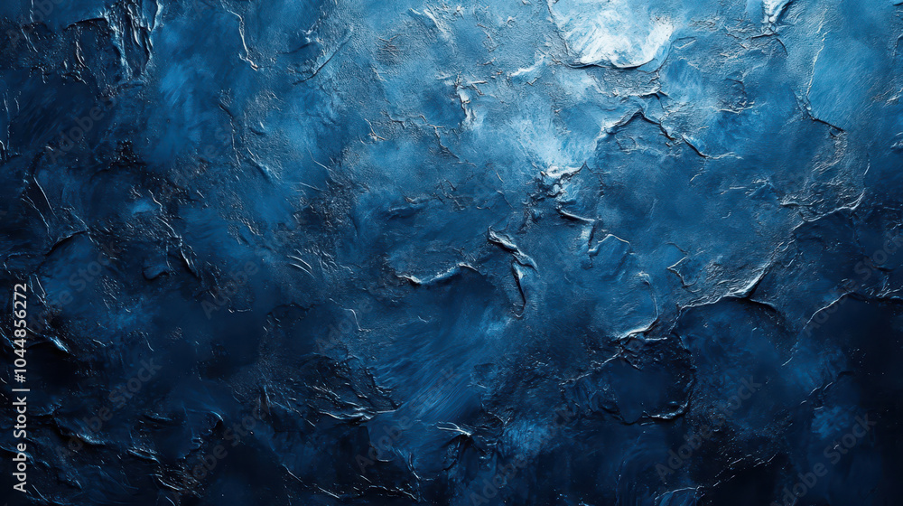 Poster textured blue abstract background with dynamic patterns and depth