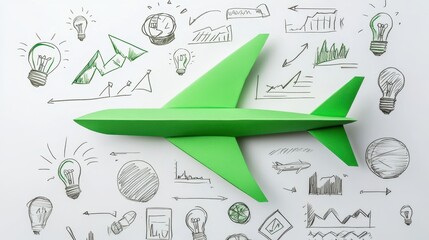 The Green Paper Airplane