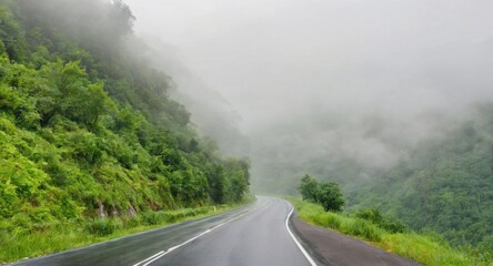 Image of a road in nature