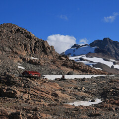 Sealy Range and Mueller Hut
