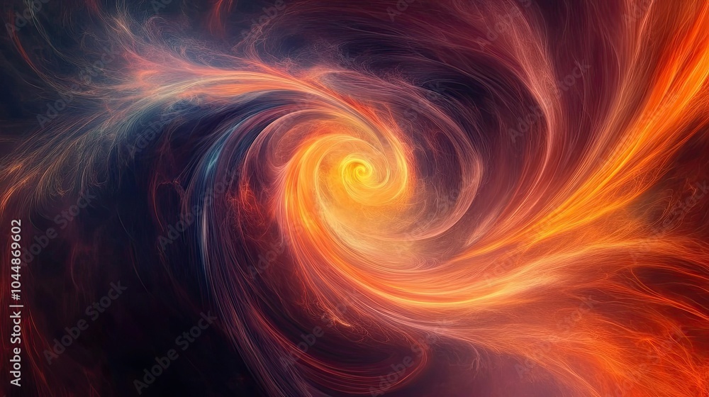 Poster abstract swirl blob background in deep, rich colors with smooth, flowing shapes that convey movement