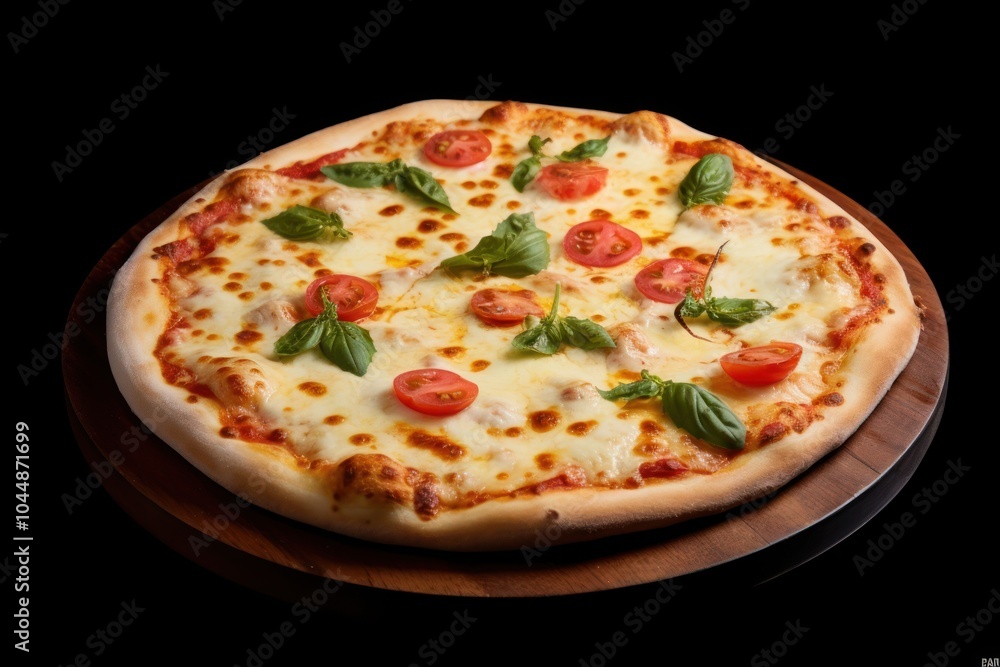 Sticker Pizza cheese food mozzarella.