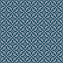 Tile Ornament Seamless Pattern. Geometric Pattern. Talavera or Azulejos Pattern