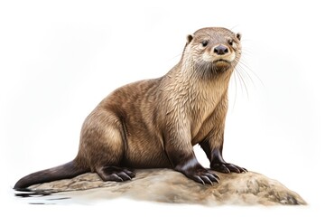 Obraz premium Otter wildlife animal mammal.