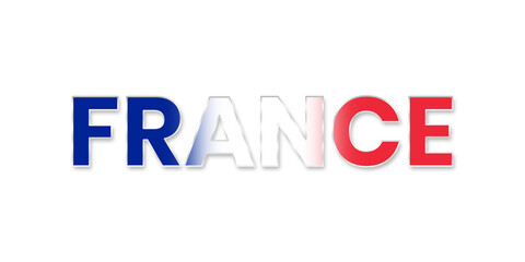 france text png file transparent background