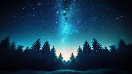 A time lapse of the stars moving across the night sky, showcasing the Earth rotation and the celestial dance of the constellations.
