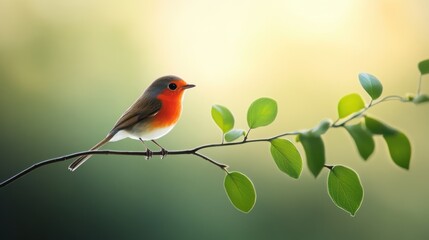 A close up shot of a bird perched on a branch, showcasing the intricate details of its feathers and the beauty of avian wildlife.