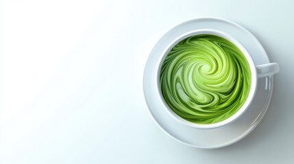 The Whirl of Green Tea