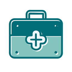 Obraz premium first aid kit icon