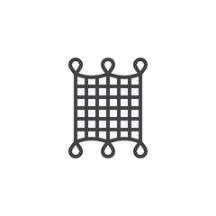 Rescue Net line icon