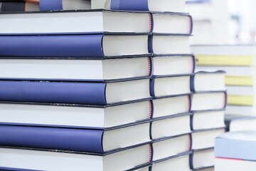 stack of books