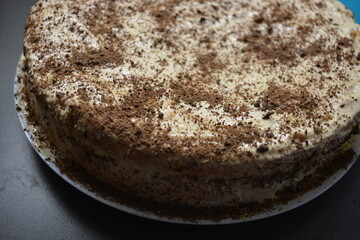 Beautiful cooking, delicious homemade cakes made with your own hands. Cake 