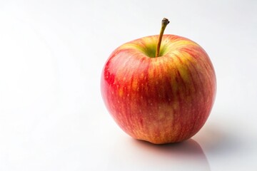 Single ripe apple