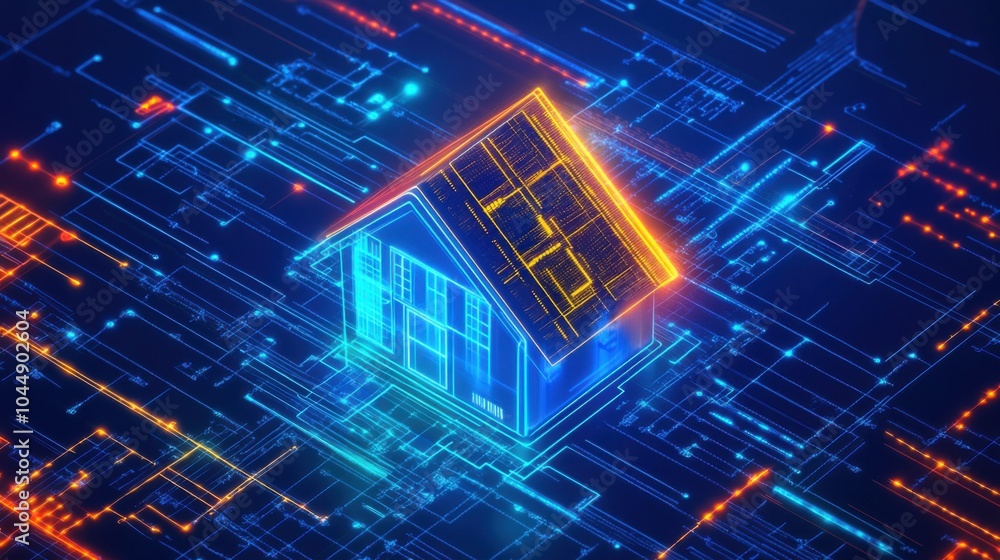 Poster smart meters: smart meters in your home track energy use with real-time and accurate data.