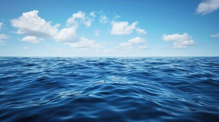 Fototapeta premium Sea Water: This salty, briny water is rich in dissolved minerals and salts, playing a vital role in marine ecosystems and the desalination process. 