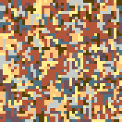 ABSTRACT PIXEL PATTERN BACKGROUND PASTEL COLORFUL MOSAIC GRID DESIGN WITH GEOMETRIC SHAPES VECTOR TEMPLATE GOOD FOR MODERN WEBSITE, WALLPAPER, COVER DESIGN 