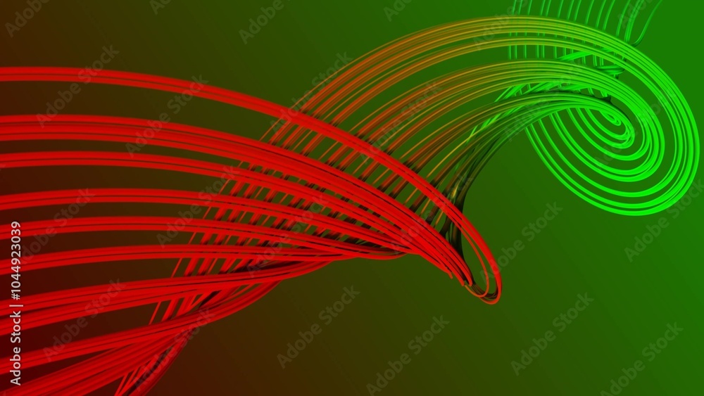 Poster background line wave pattern, gradient color line wave abstract background