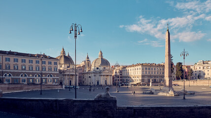 Obraz premium Piazza del Popolo in Rome, Italy