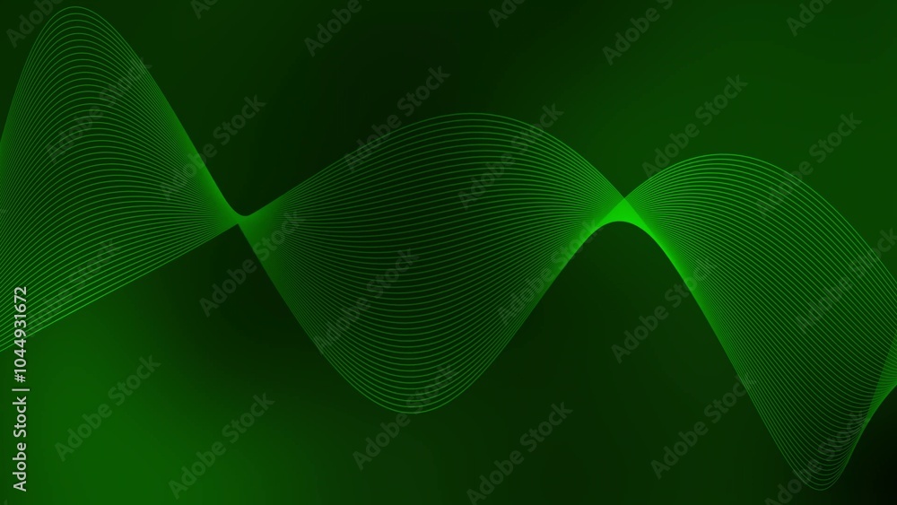 Aufkleber background line wave pattern, gradient color line wave abstract background