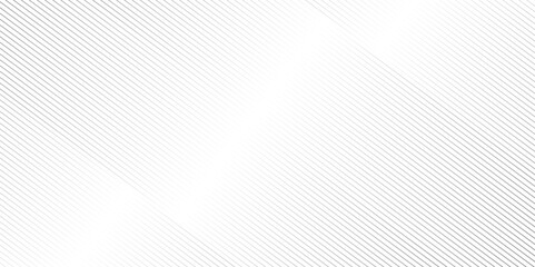 White gradient stripe line geometric background. minimal surface curve wave creative line texture. Vector tech geometric thin diagonal striped line pattern gradient minimal transparent background. 