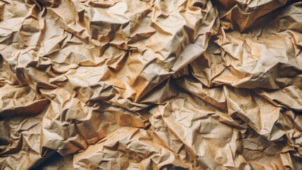Crumpled Paper Texture.
