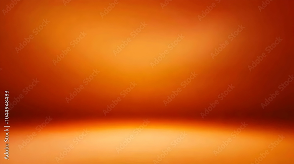 Poster Orange Gradient Abstract Background