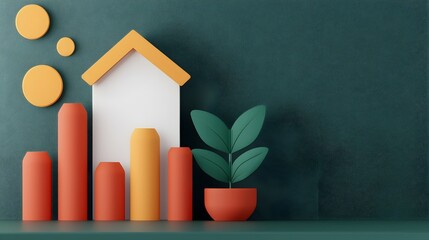 Sophisticated 3D Interactive Business Dashboard Featuring Comprehensive Data Visualization Business Intelligence Analytics and Strategic Marketing Planning Tools