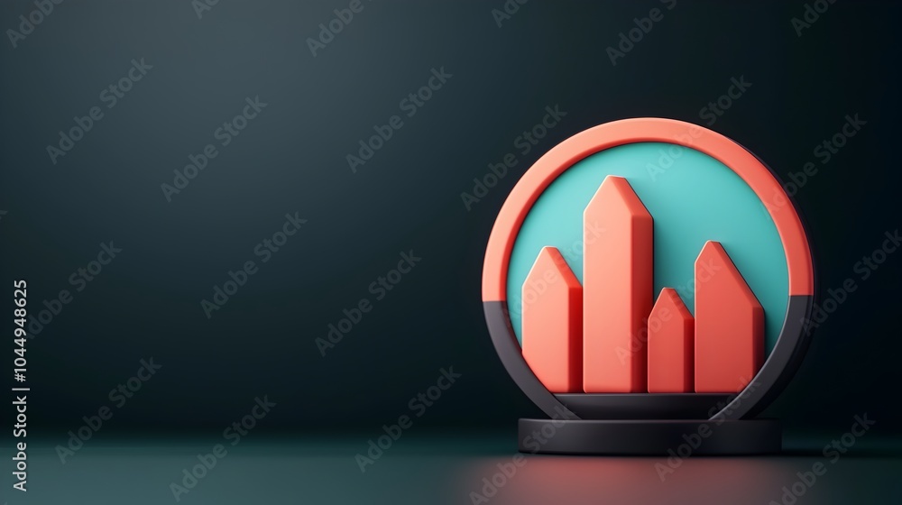Poster Dynamic 3D Business Intelligence Dashboard Visualizing Big Data Analysis for Strategic Marketing Planning Forecasting Customer Needs and Identifying Business Trends
