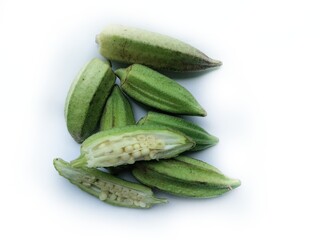 Kate Bhendi or Bhindi or okra used to prepare aamati witch is one of the most popular indian...