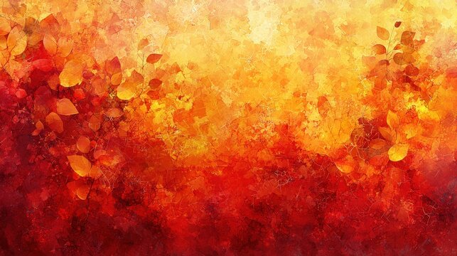 A Thanksgiving backdrop blending warm oranges, reds, and yellows in a smooth gradient, great for overlays.