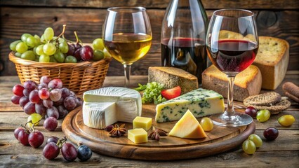 Wine & Cheese Feast.
