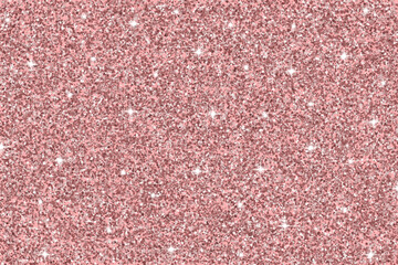 Pink glitter texture. Horizontal pink glitter texture, abstract background. File contains layers: background, glitter and sparkles. EPS 10
