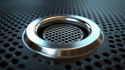 Black Chrome Background