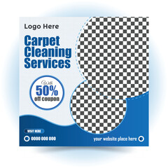 Advertising square Social media post and promotion ads discount banner vector template design.