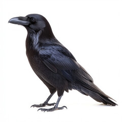 Fototapeta premium Raven Isolated