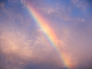 rainbow in the sky
