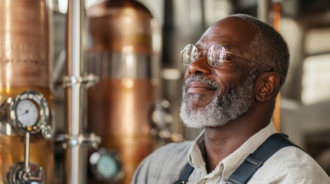 Distillery operations, focusing on managing and maintaining distilleries to ensure quality production and efficiency