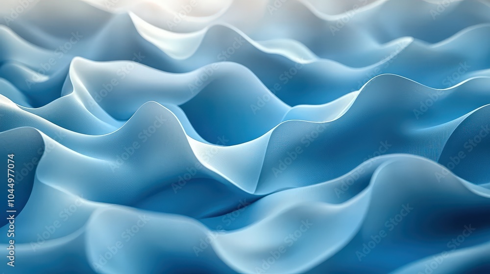Aufkleber light blue gradient with smooth, soft transitions, ideal for clean and professional presentation sli